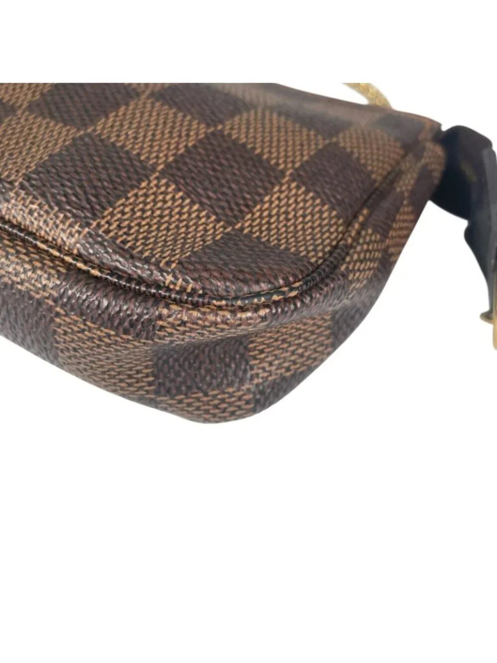 Louis Vuitton Accessoires Pouch Damier Canvas Brown